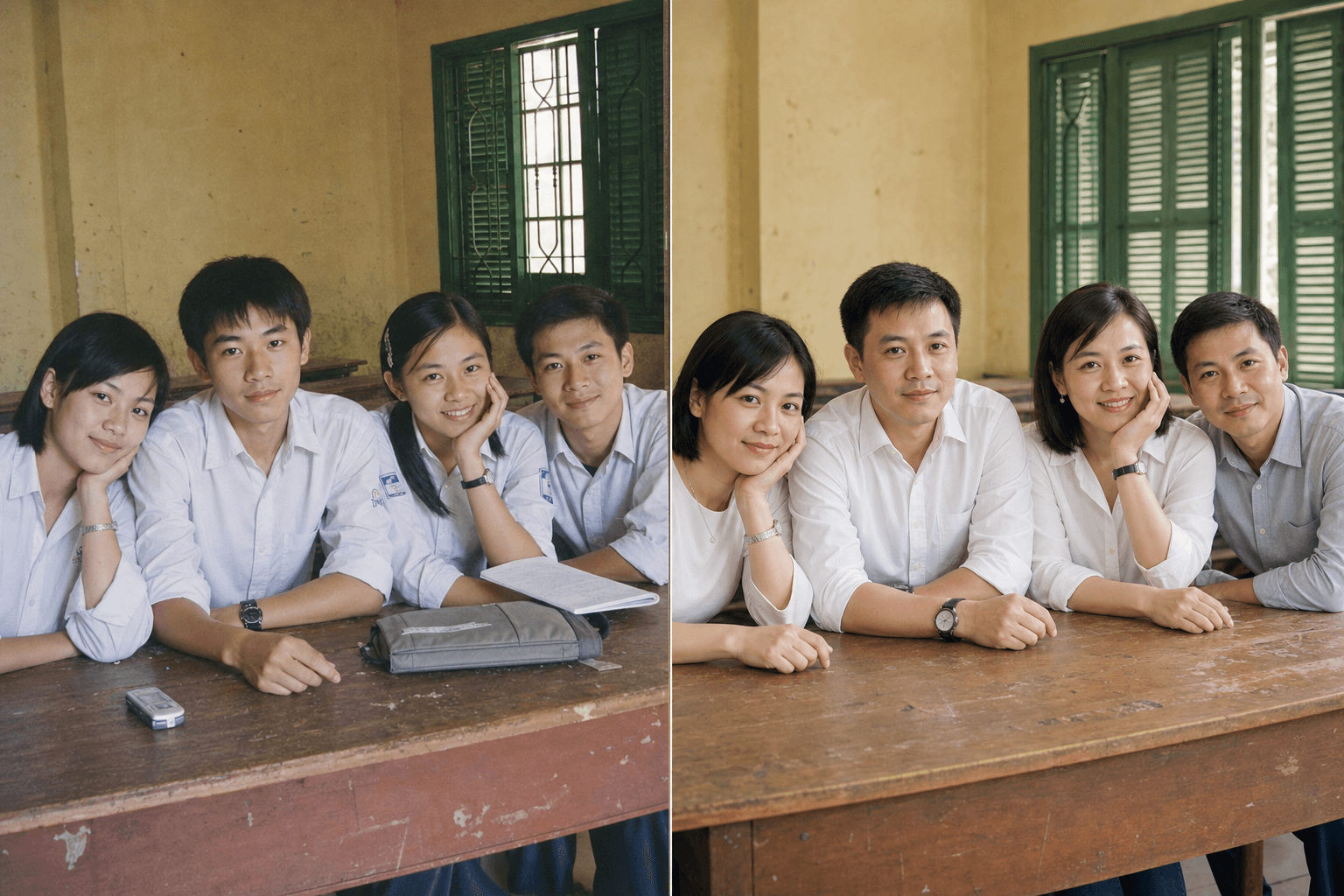 Ảnh bìa album Ngày ấy · Bây giờ
